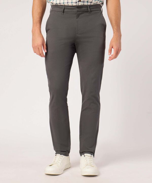 Pantalon Tipo Chino Unicolor  image number null