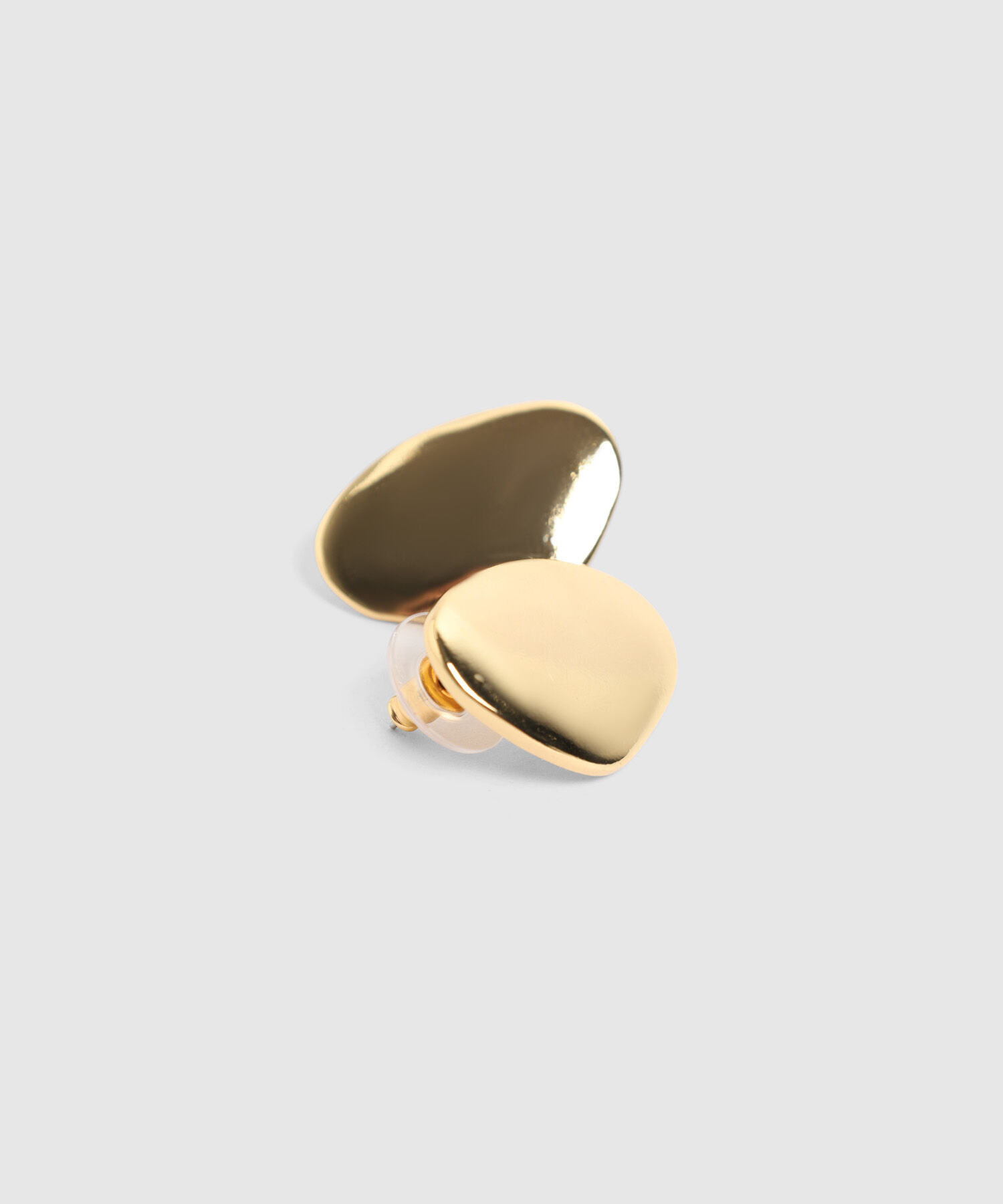 Aretes Org&aacute;nicos Lisos Para Mujer
