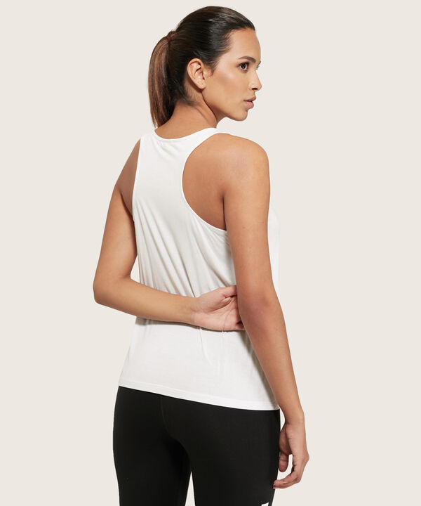 Camiseta Loose Manga Sisa Unicolor Con Screen image number null