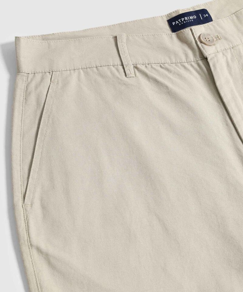 Pantal&oacute;n Chino De Corte Recto Para Hombre