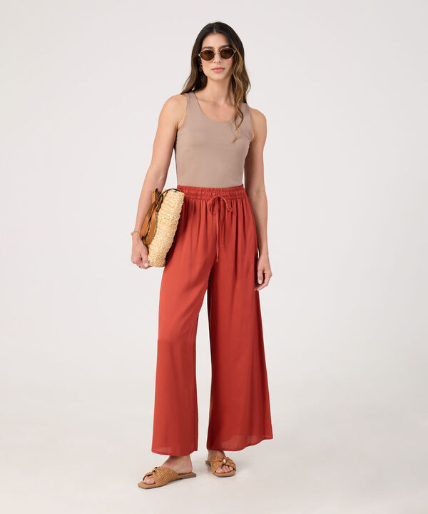 Pantalon fluido  image number null