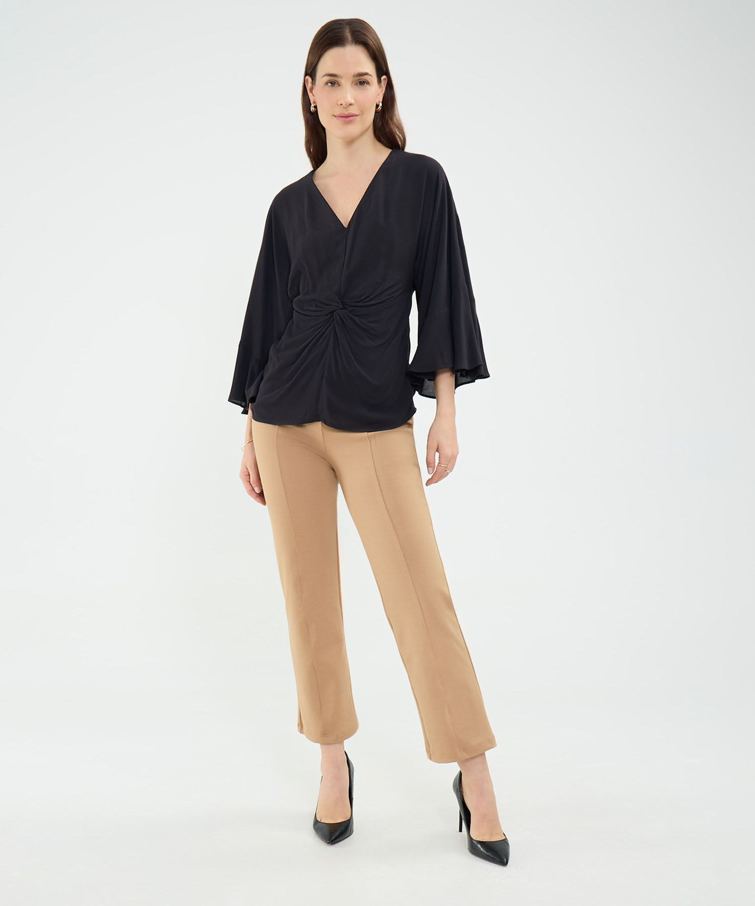 Blusa Manga ¾ con Boleros