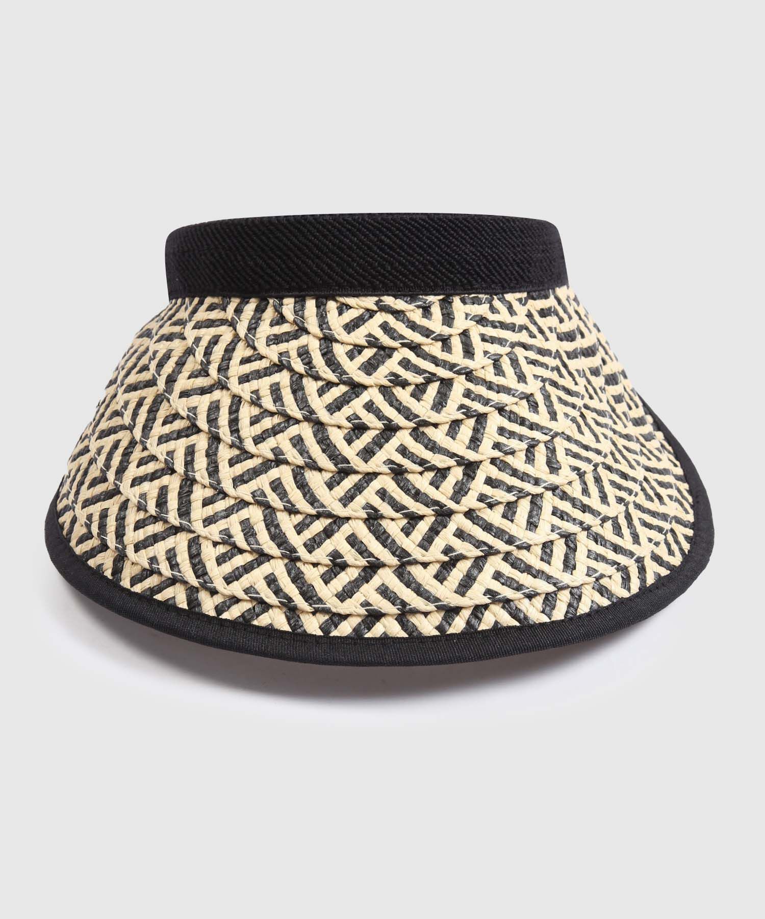 Visera en Paja Bicolor