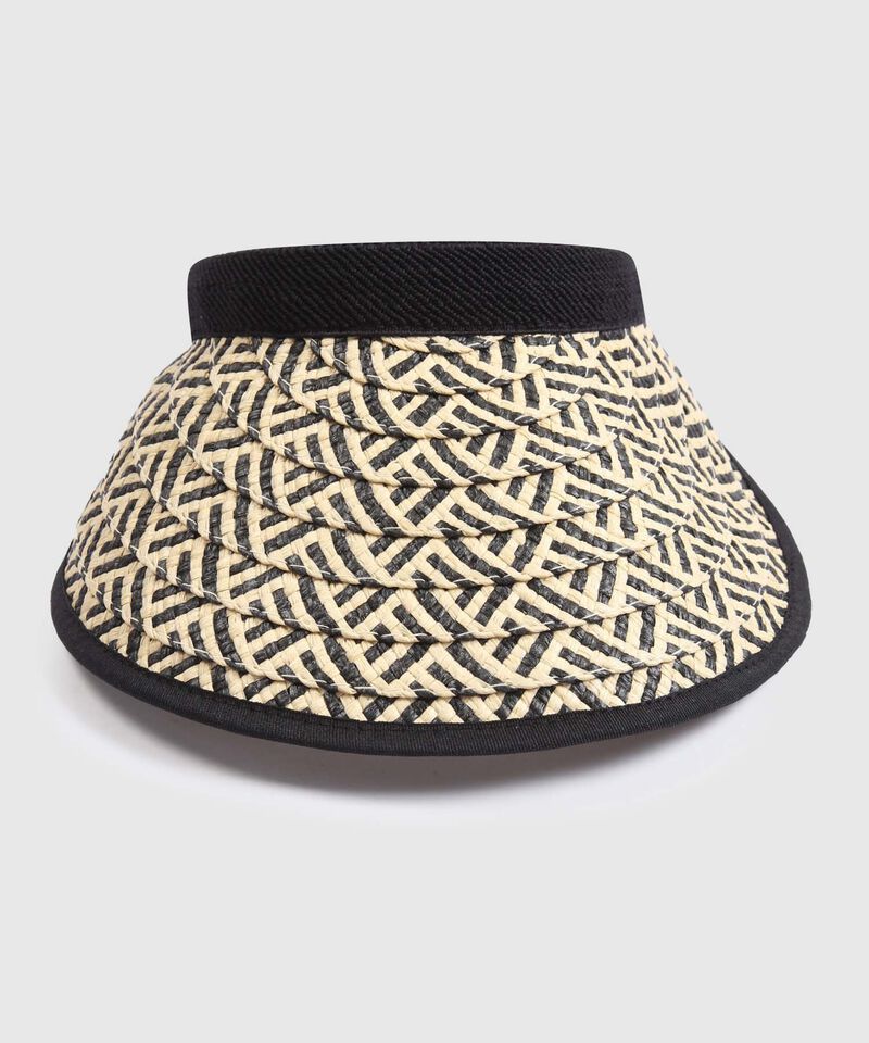 Visera en Paja Bicolor