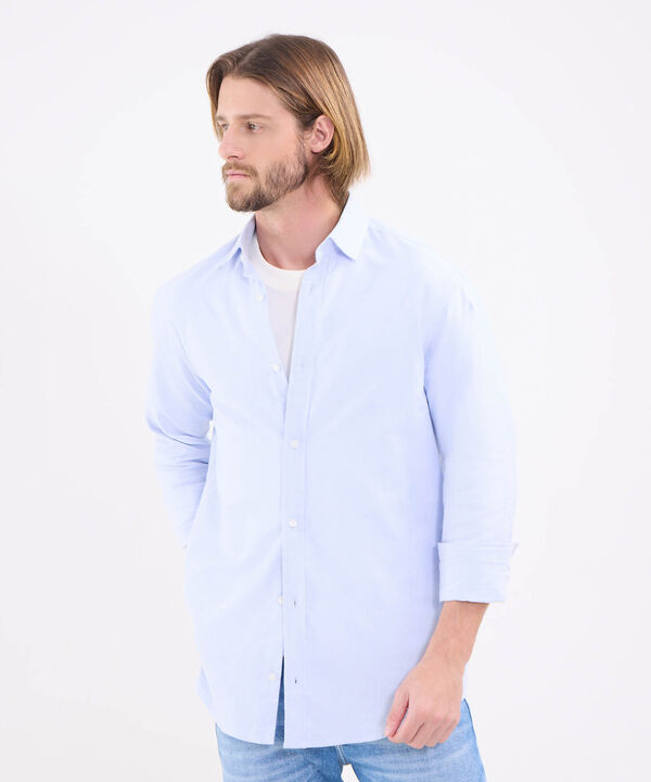 Camisa Oxford Regular Fit Para Hombre image number null