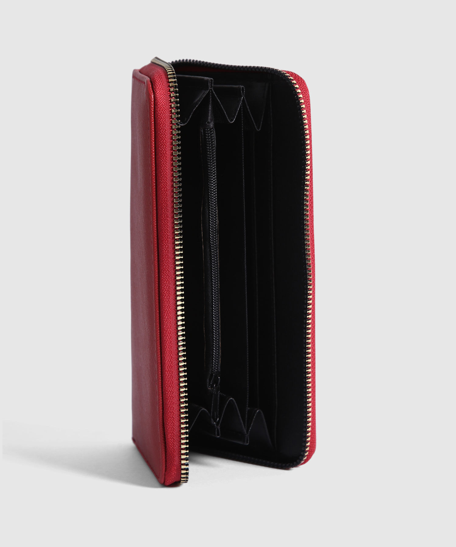Billetera Rectangular en Efecto Cuero