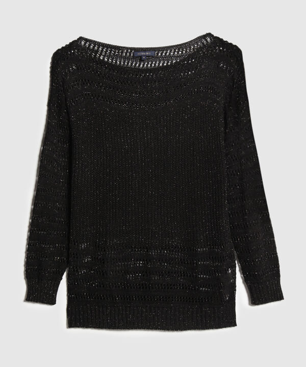 Saco Tejido con Lurex