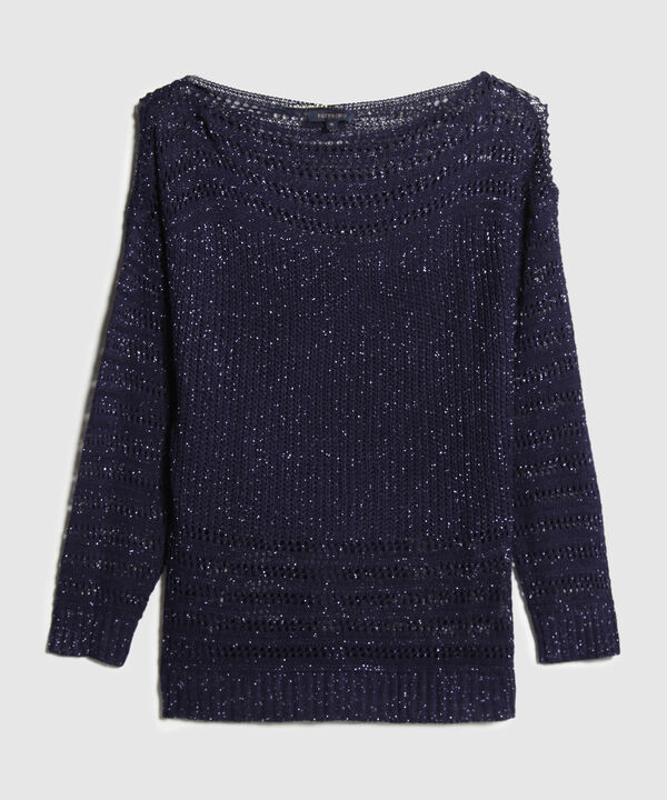 Saco Tejido con Lurex