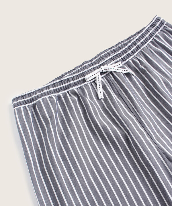 Pijama Manga Larga Cuello Henley