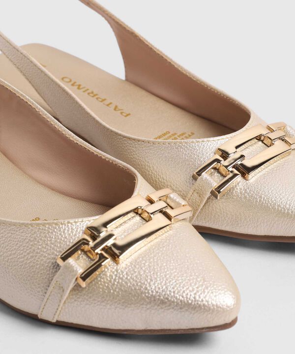 Zapatos Slingback Punta Fina Para Mujer image number null