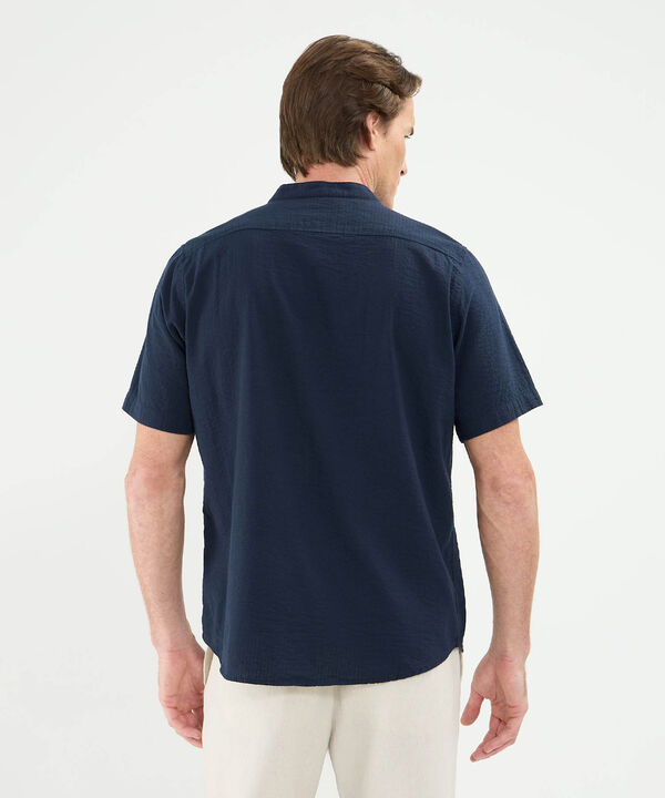 Camisa Manga Corta Cuello Neru