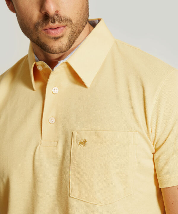 Polo Cuello Duro Con Bolsillo image number null