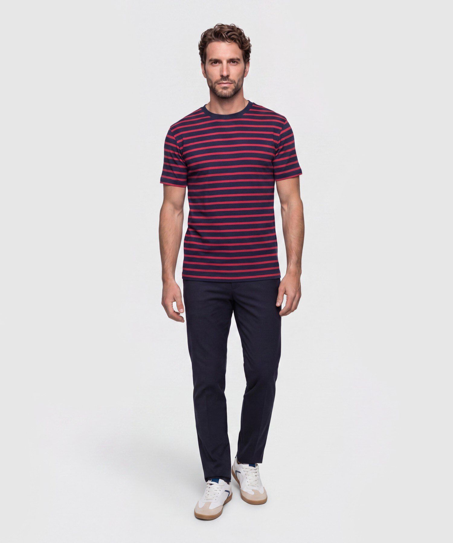 Camiseta Cuello Redondo Manga Corta Hombre