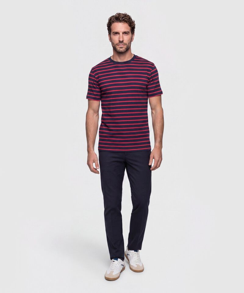Camiseta Cuello Redondo Manga Corta Hombre
