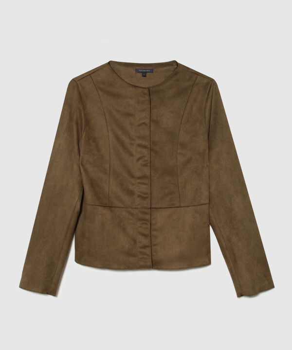 Chaqueta en Suede