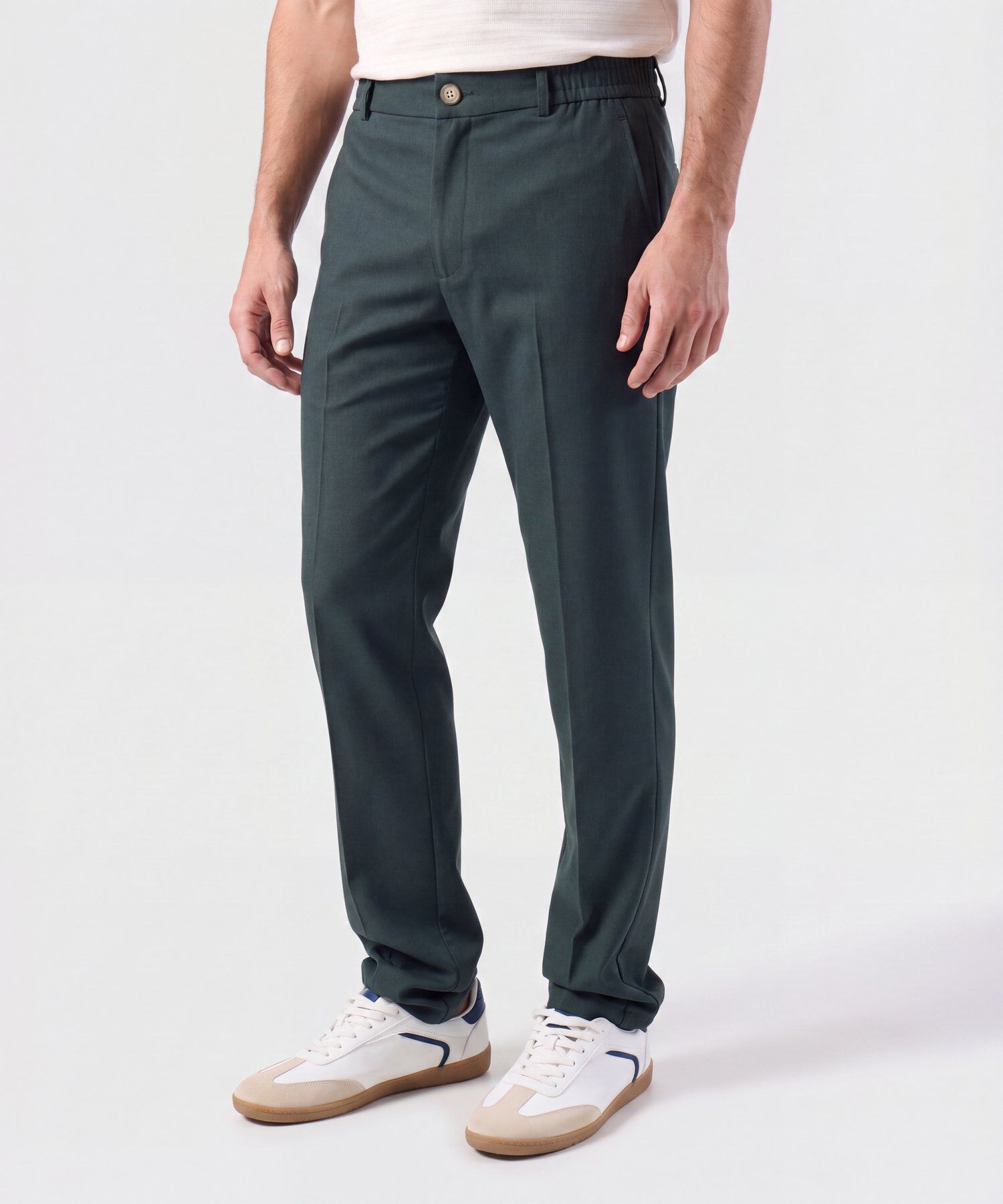Pantal&oacute;n Casual El&aacute;stico Posterior Hombre