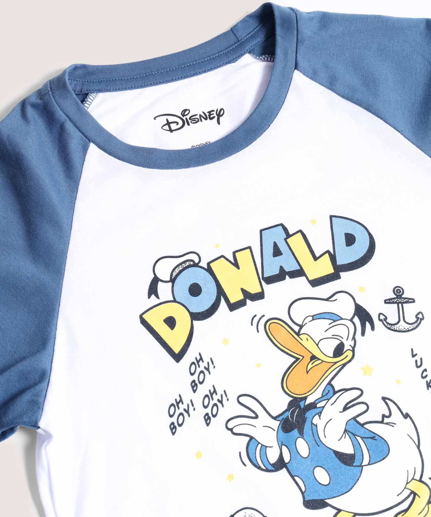 Pijama Estampada Manga Corta Para Niños