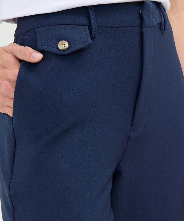 Pantalón Formal con Bolsillos image number null
