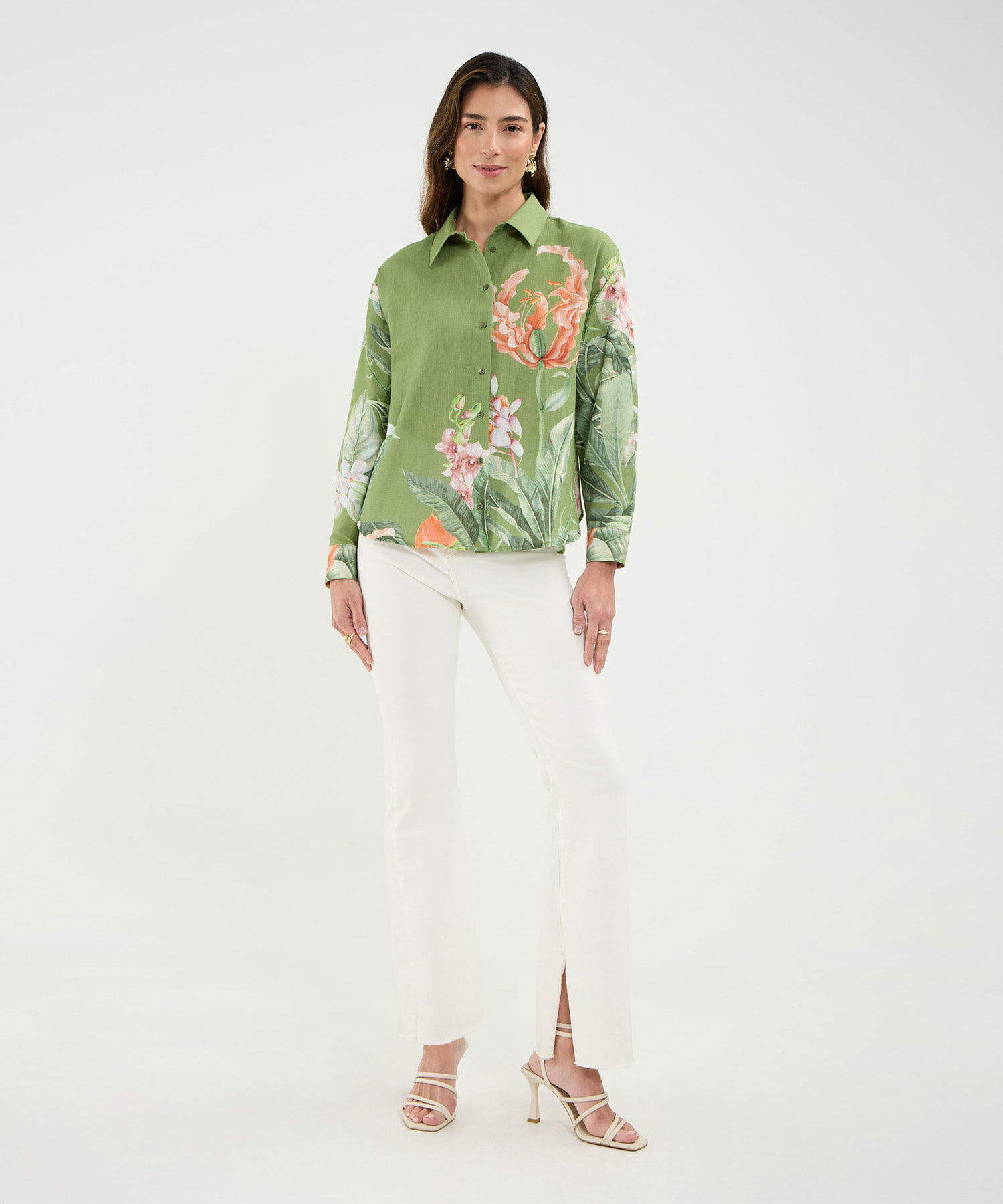 Camisa Estampado Floral