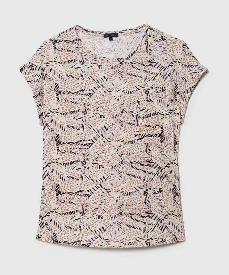 Camiseta Con Guardapolvos Y Bolsillo
