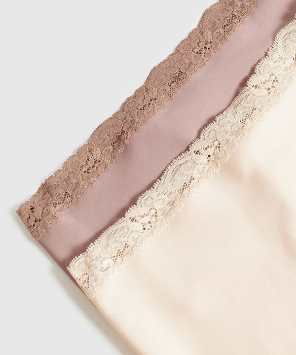 Pack X2 Panties Con Encaje Para Mujer