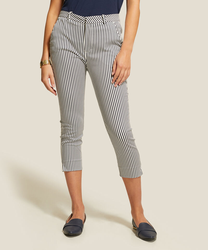 Pantalón Capri a Rayas