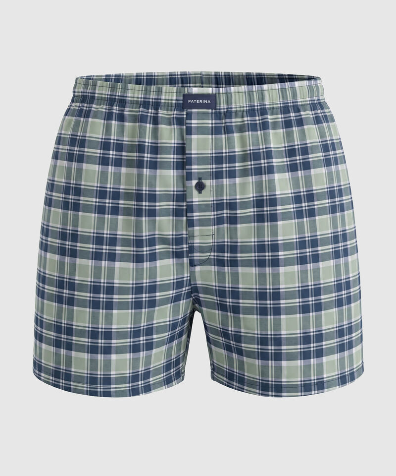 Pack X2 B&oacute;xers Sueltos Con Bot&oacute;n Para Hombre
