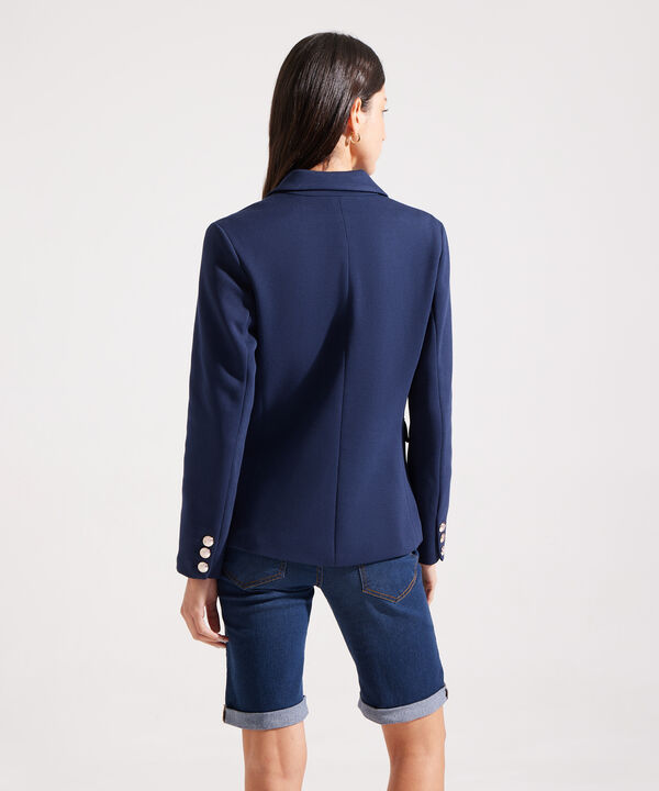 Blazer Cruzado con Solapas
