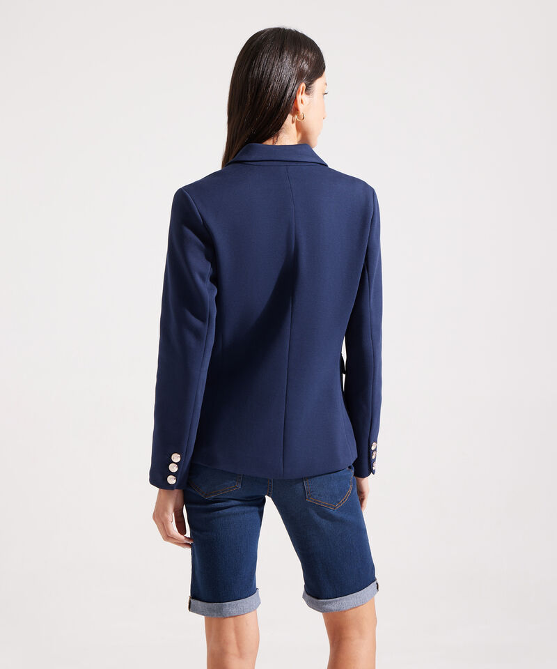 Blazer Cruzado con Solapas