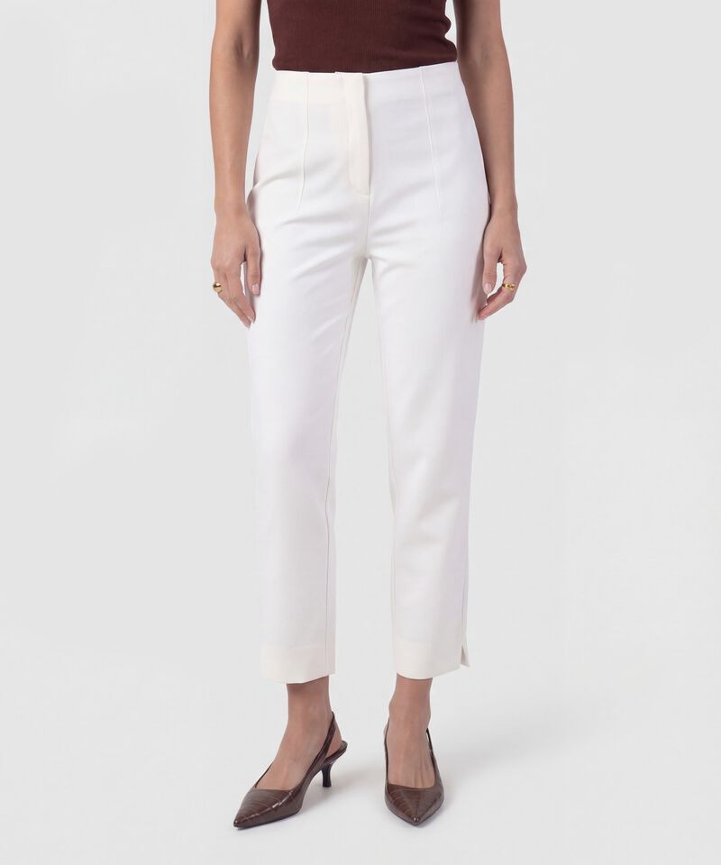 Pantal&oacute;n Clasico De Tiro Alto Para Mujer