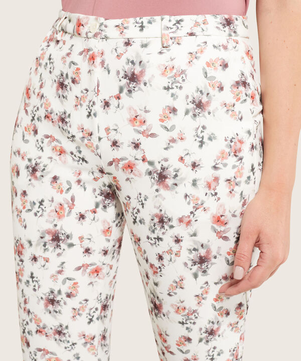 Pantalón Clásico Estampado