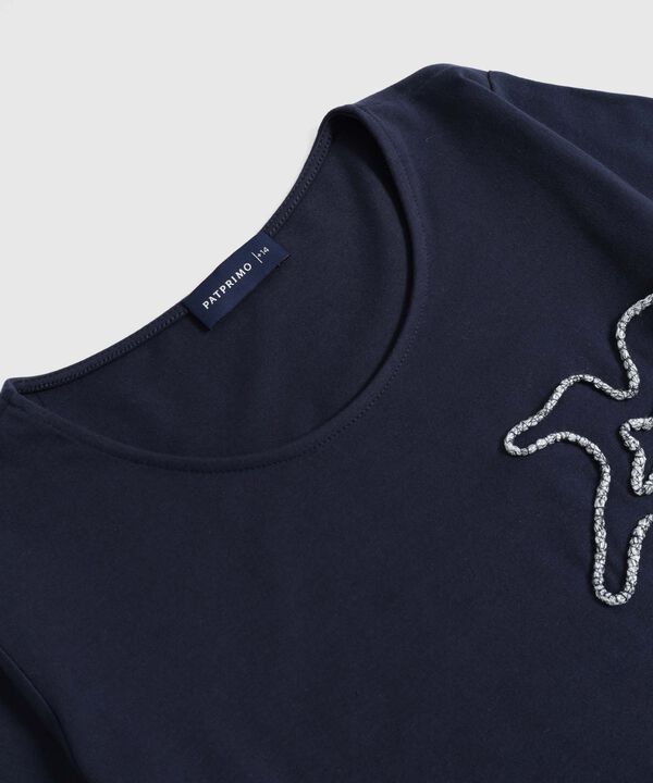 Camiseta B&aacute;sica De Cuello Redondo Mujer Curvy