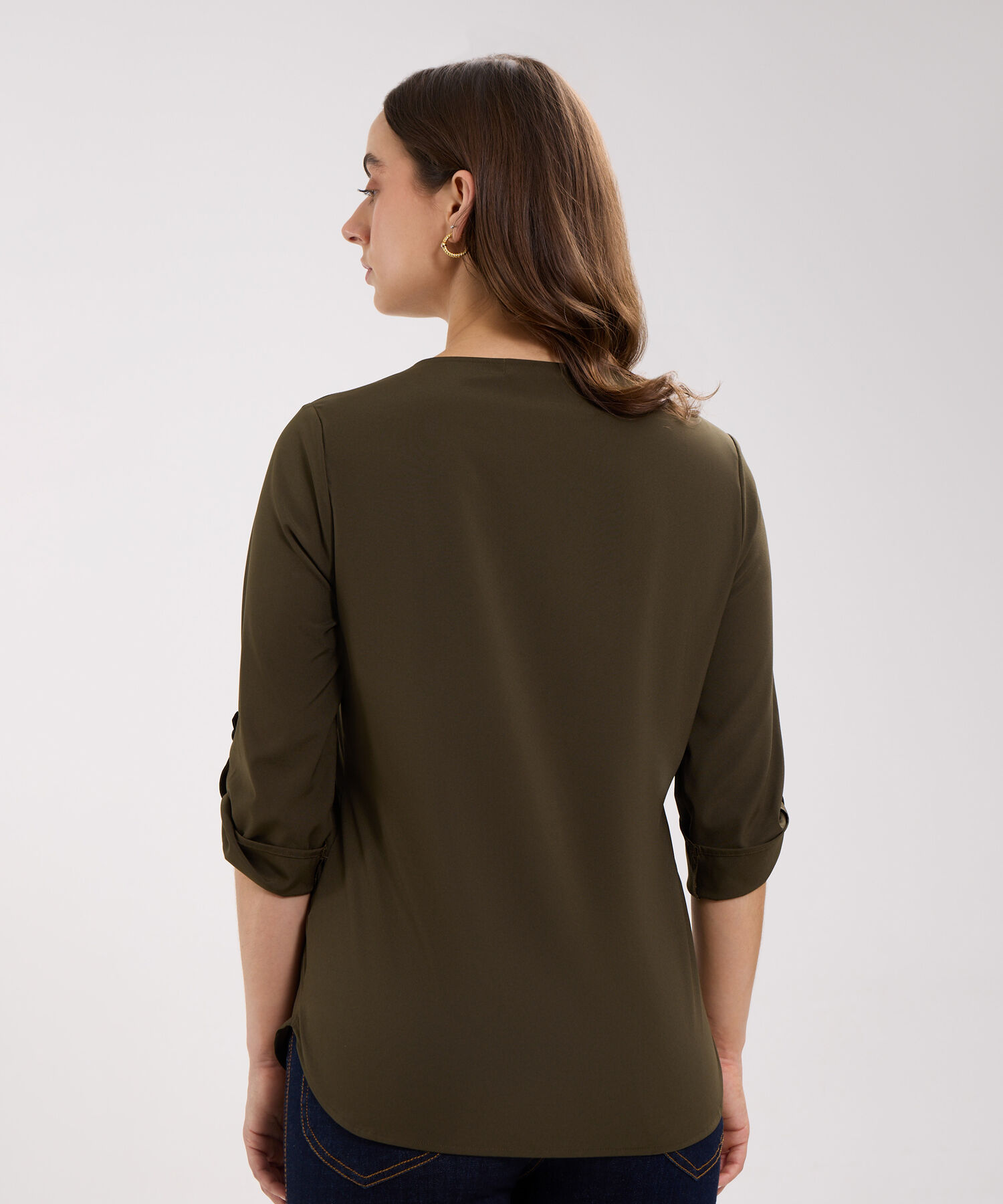 Blusa Escote en V