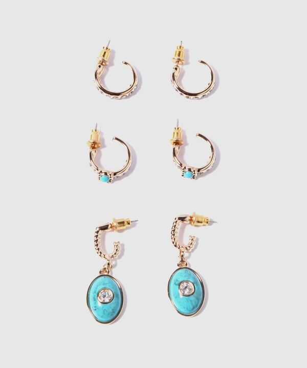 Aretes Set X3 Pares De Aretes image number null