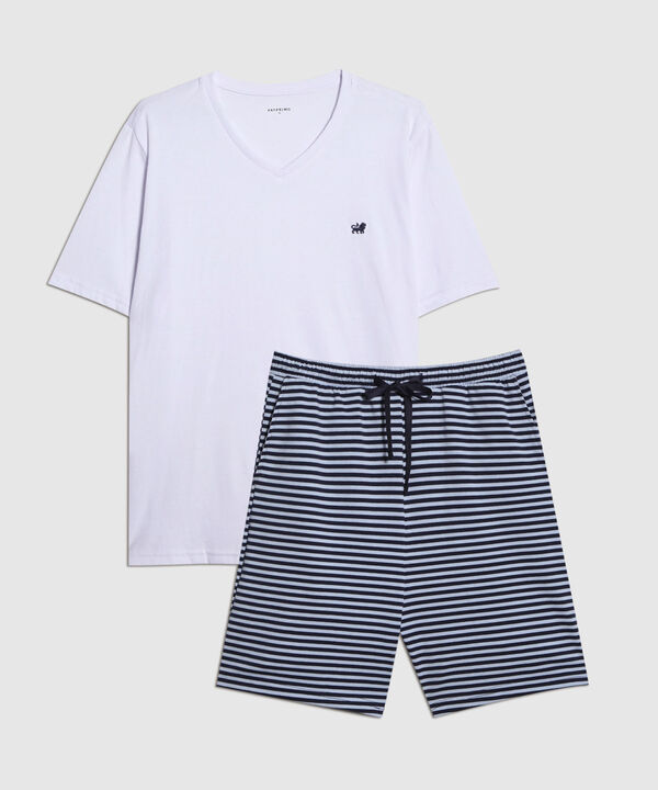 Conjunto de Pijama a Rayas
