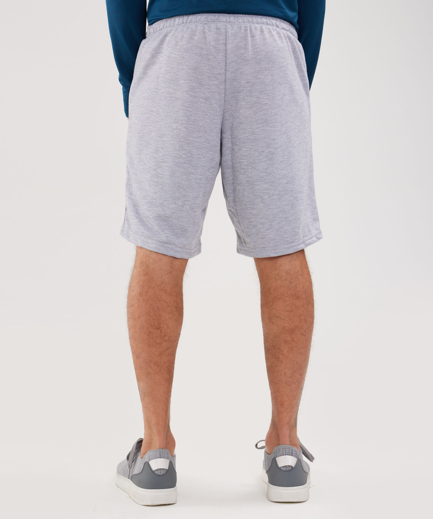 Bermudas Para Hombre De Diseño Deportivo Con Bolsillos Laterales
