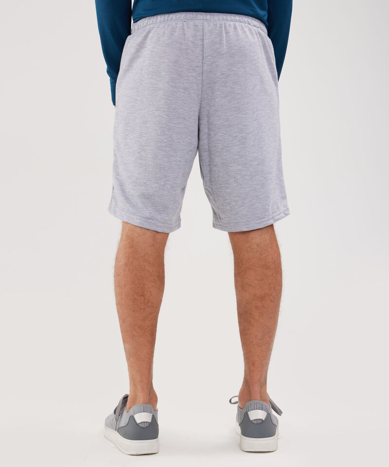 Bermudas Para Hombre De Diseño Deportivo Con Bolsillos Laterales