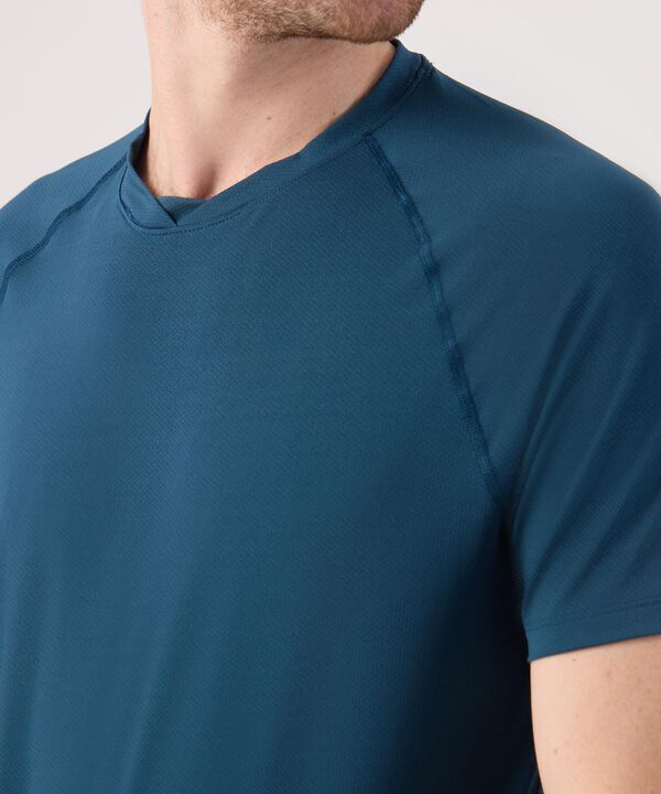 Camiseta Con Textura Para Hombre image number null