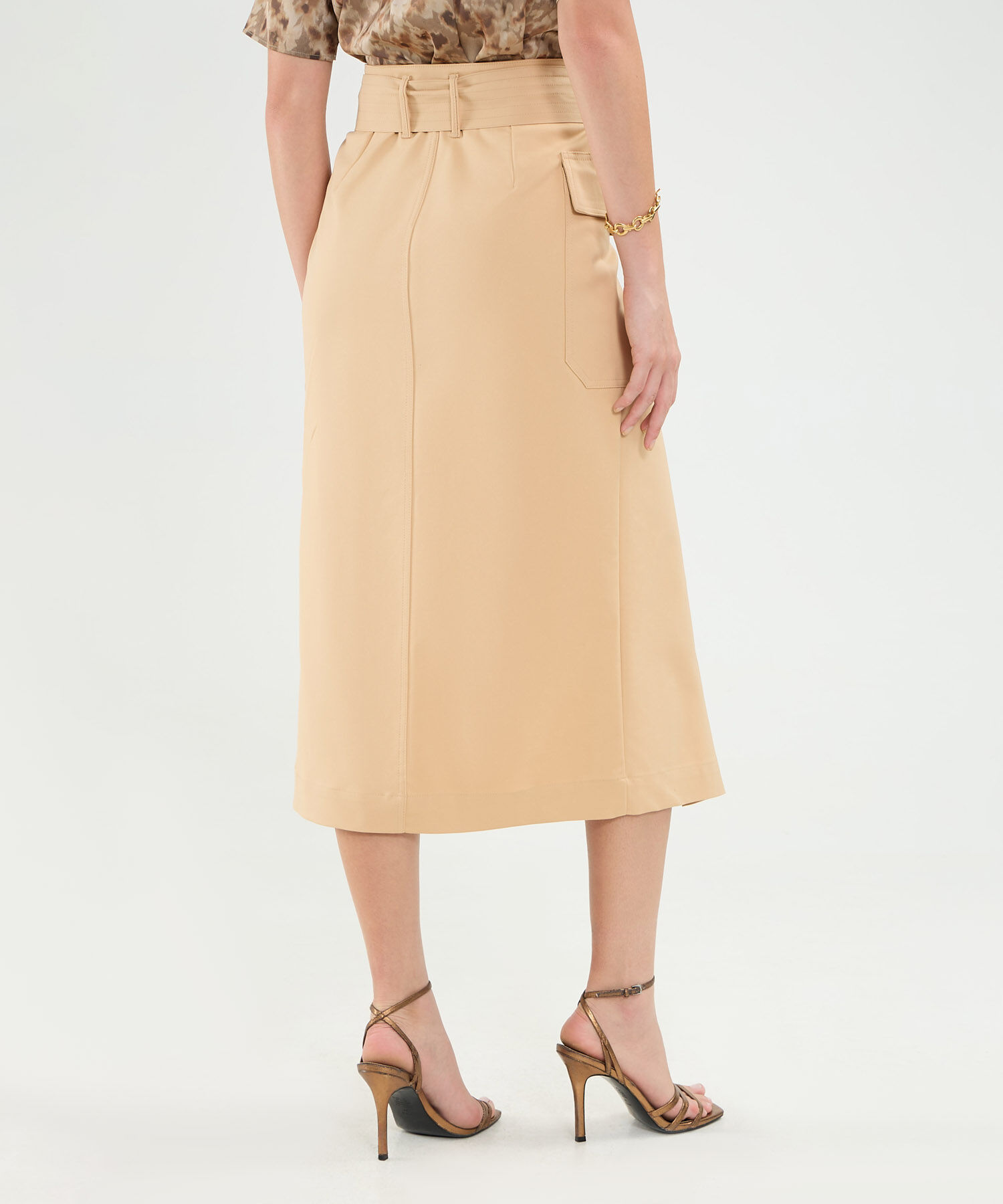 Falda Cargo Para Mujer