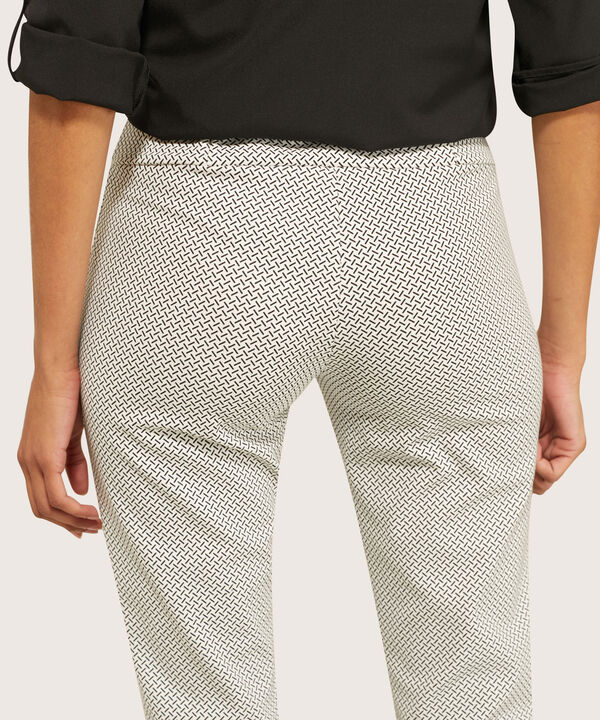 Leggings Estampado Con Corte