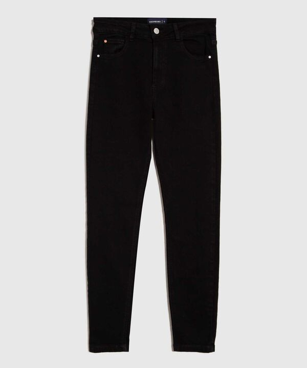Jeans Skinny Tono Negro