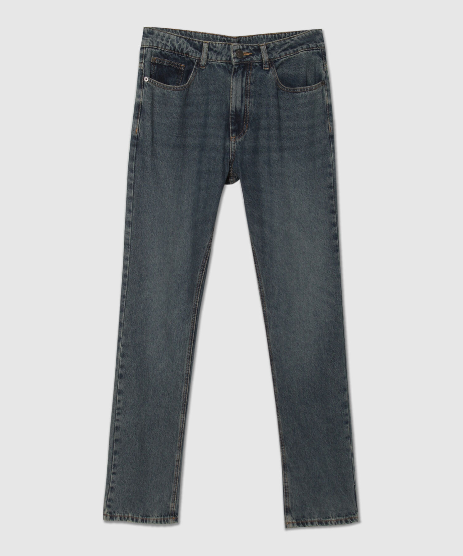 Jean Regular Clasic Tono Medio Dirty