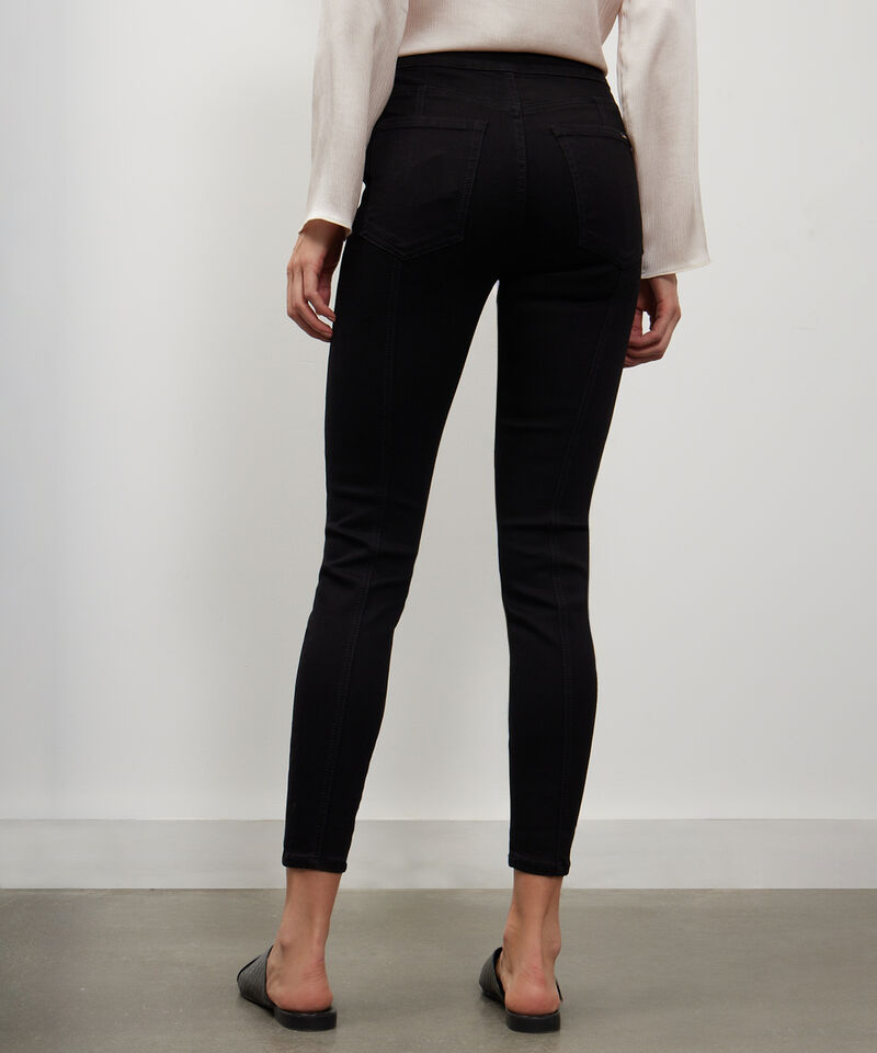 Jean Jegging Cortes Tono Negro