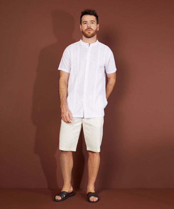 Camisa Guayabera Manga Corta