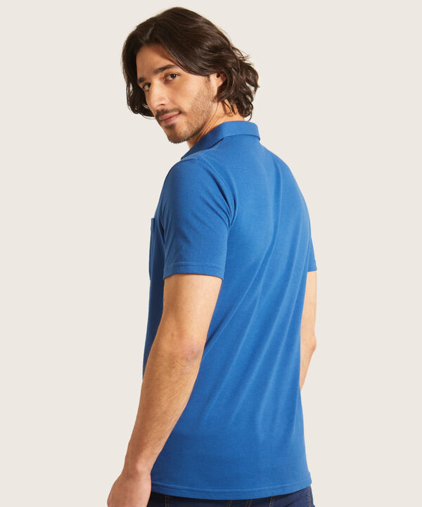 Polo Cuello Duro Con Bolsillo