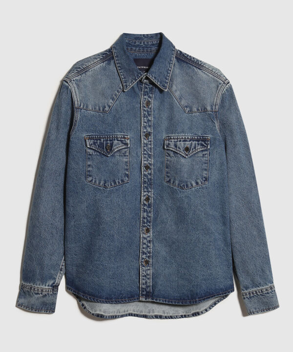 Sobrecamisa en Denim