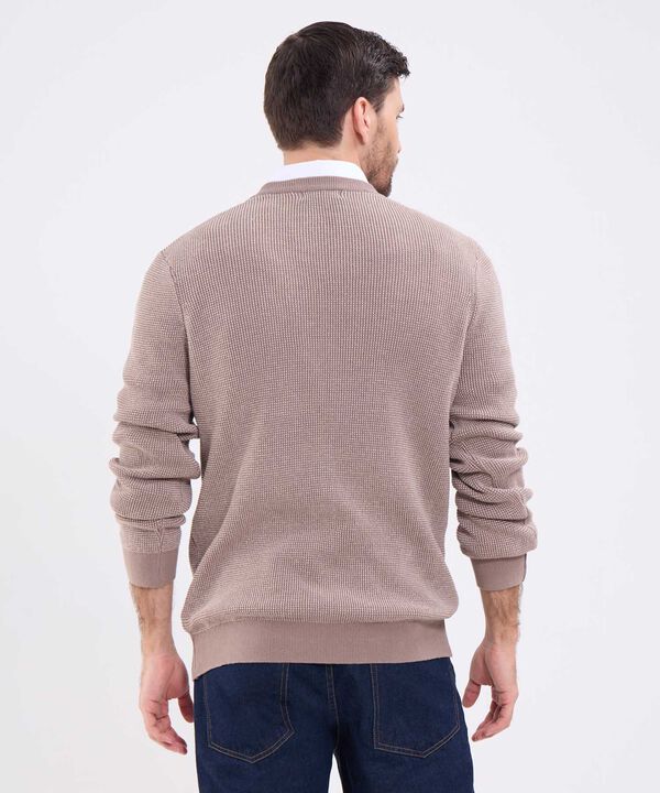 Saco Cuello Redondo Para Hombre