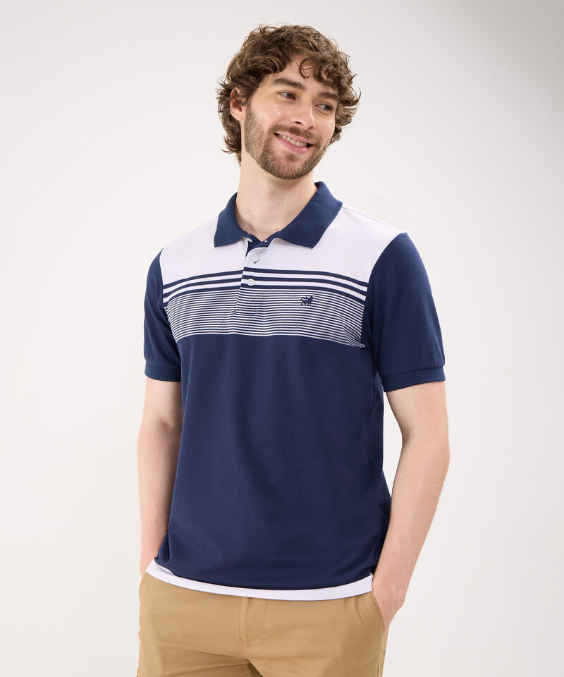 Polo Tejida con Rayas