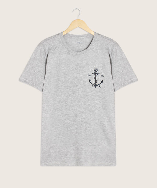 Camiseta Cuello Redondo  Estampado