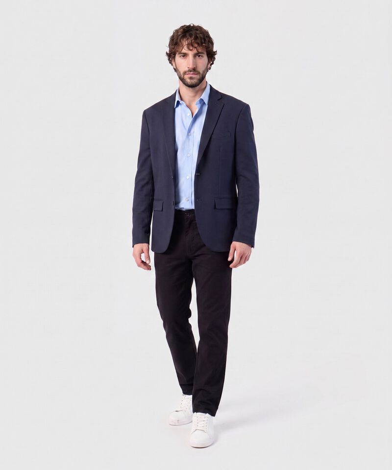 Camisa Manga Larga Con Bolsillo Antiarrugas